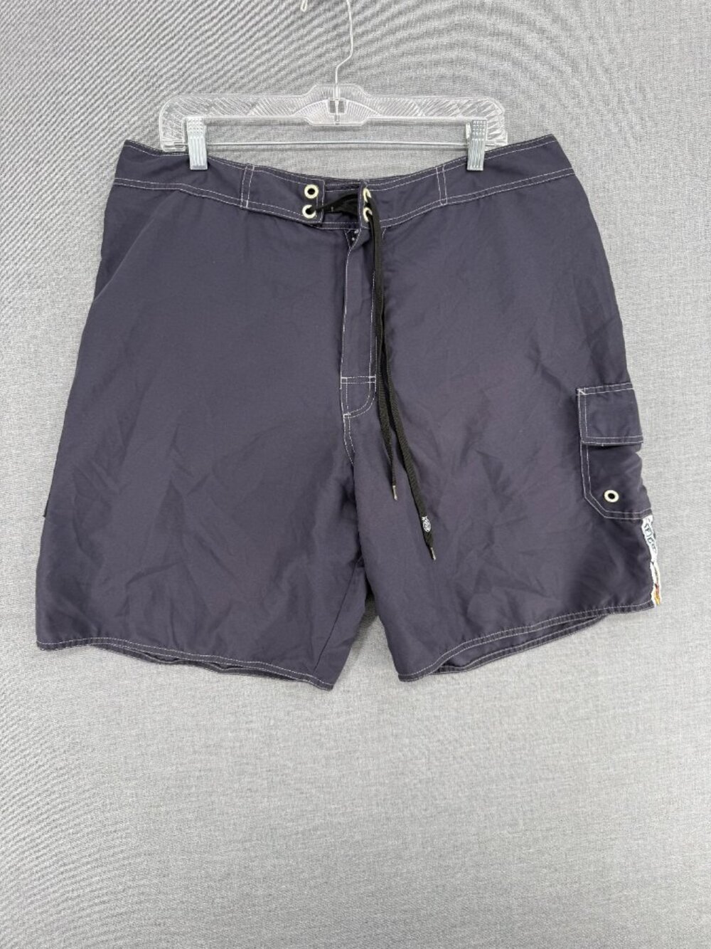 AFTCO Bluewater Fishing Board Shorts Mens 34 8" Swim Trunks Drawstring Pocket